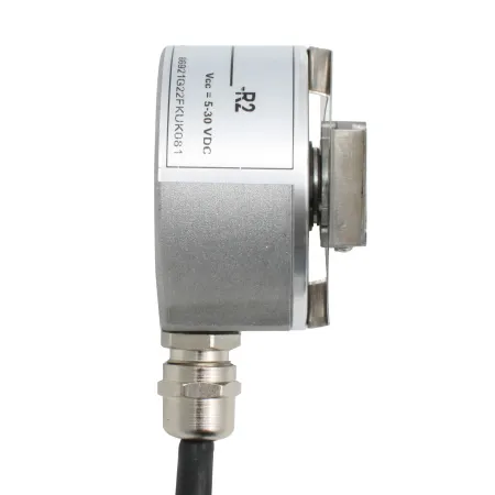 Инкрементальный программируемый энкодер D=50мм, полый вал 12мм, 3000 имп/об, 5…30VDC, выход TTL/HTL с инверсией, IP