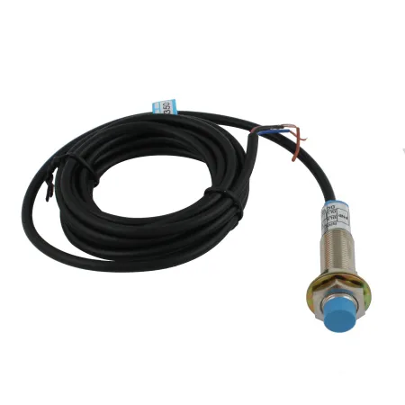 INNOCONT Индуктивный датчик, M12x1, L=61 мм, неэкранированный, зона срабатывания 4 мм, -25 +60 С, 12…24 VDC, IP65, выход: PNP NO, макс. ток 200 мА, кабель 2 м SL-12P4C