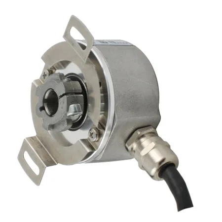 Инкрементальный программируемый энкодер D=50мм, полый вал 12мм, 3000 имп/об, 5…30VDC, выход TTL/HTL с инверсией, IP